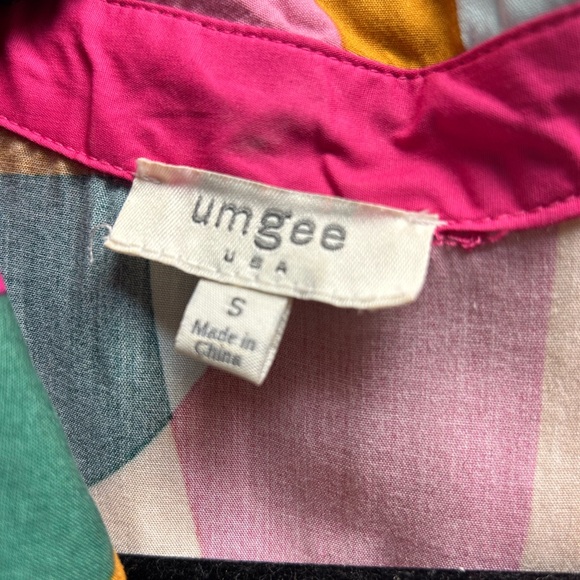 Umgee Multicolor Geometric Blouse - Picture 3 of 5